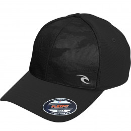 Boné Rip Curl Camo Otto Curve Peak Flexfit Black