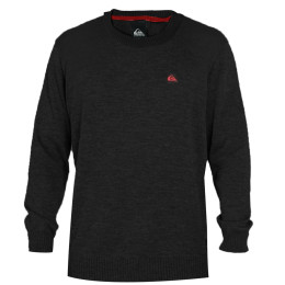Suéter de Tricot Quiksilver Embroidery Masculino - Algodão Premium e Logo Bordado