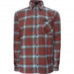 Camisa Quiksilver Flanelada Xadrez Shadown Hanters Marrom