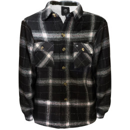 Jaqueta Mormaii Flanelada Xadrez Black com Forro em La
