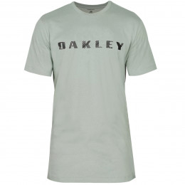 Camiseta Oakley Masc Mod Bark Pattern Cinza