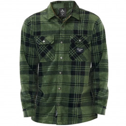 Jaqueta Rip Curl Flanelada Party Pack Fleece Shirt Dark Olive