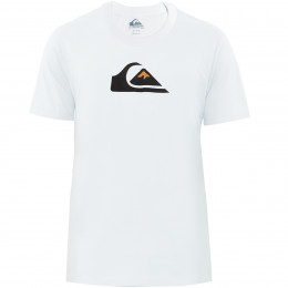 Camiseta Quiksilver Comp Logo Branco 2.0