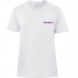 Camiseta Rip Curl Brand Icon White