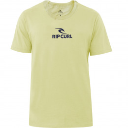 Camiseta Rip Curl Icon Tee Vintage Yellow