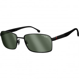 Óculos Carrera 8037/S 003 Matte Black/Lente Verde Polarizada