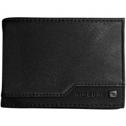Carteira Rip Curl Ridge PU All Day Black e Grey