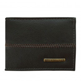 Carteira Quiksilver Stitchy Plate Marrom