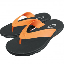 Chinelo Oakley Banks Black Orange