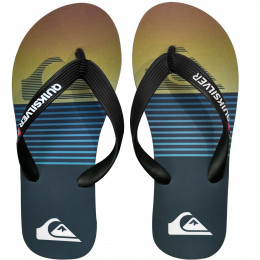 Chinelo Quiksilver Molokai Slab Stripe Marinho