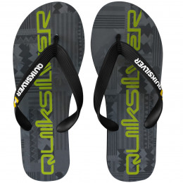 Chinelo Quiksilver Molokai Freshness Cinza Escuro