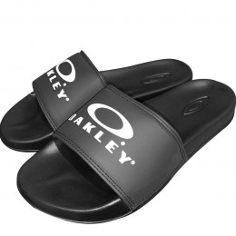 Chinelo Oakley Malibu Bark Jet Black