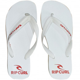 Chinelo Rip Curl Brand Logo White