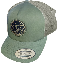 Boné Rip Curl Wetsuit Icon Trucker Dusty Olive