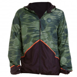 Jaqueta Quiksilver WindBreaker Blackout Camo