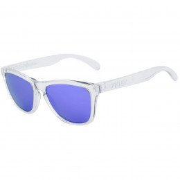 Óculos Oakley Frogskins Polished Clear/ Lente Violet Prizm Iridium