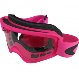 Óculos Goggle Oakley O Frame MX Neon Pink/Lente Clear