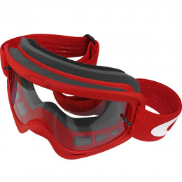 Óculos Goggle Oakley O Frame MX Moto Red/ Lente Clear