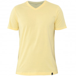 Rx Camiseta Alma de Praia Gola V Flame Amarela
