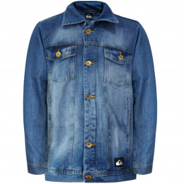 Jaqueta Quiksilver Jeans Salt Water Azul