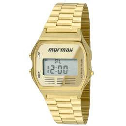 Relógio Mormaii Digital Vintage MOBJ3808AB/4D Dourado