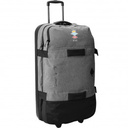 Mala Rip Curl Viagem com Rodinhas F-Light Global 110L Icons Grey Marle Importada