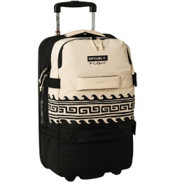 Mala Rip Curl Viagem com Rodinhas F-Light Cabin 45L Soleil Black/Oatmeal Importada