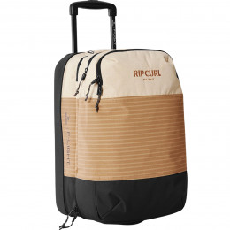 Mala Rip Curl Viagem com Rodinhas F-Light Cabin 35L Revival Light Brown Importada