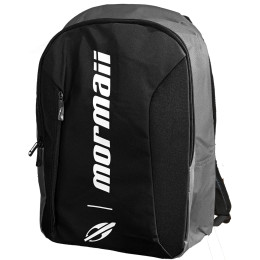 Mochila Mormaii Urban Letreiro Lateral Preta e Cinza 25L