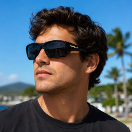 Óculos Oakley Permian Polished Black / Lente Prizm Black – Estilo Moderno e Visão de Alta Definição