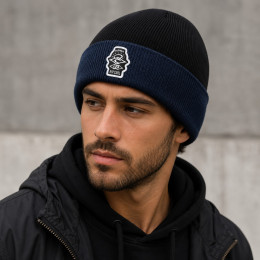 Gorro Rip Curl Icons Reg Preto e Marinho Original - Estilo e Proteção Térmica