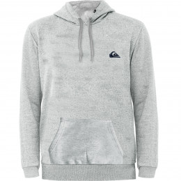 Moletom Quiksilver Embroidery Cinza Mescla Reforçado 280G com Capuz