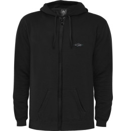 Moletom Rip Curl Classic Surf Hood Black com Zíper - Praticidade e Estilo Original