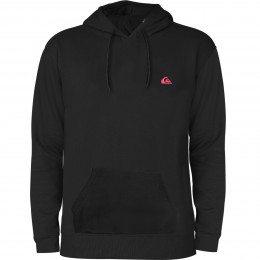 Moletom Quiksilver Embroidery Preto Reforçado 280G com Capuz