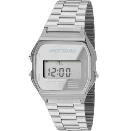 Relógio Mormaii Digital Vintage MOBJ3808AA/3C Prata