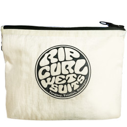 Necessaire Rip Curl Surf Series Wet Dry Pouch Off White/Black