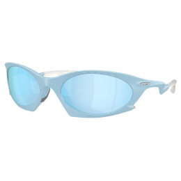 Óculos Oakley Plantaris Matte Stonewashed / Lente Prizm Deep Water Polarizada – Alta Performance e Proteção