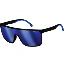 Óculos Carrera 8060/S D51 Black/Lente Azul Espelhada