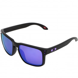 Óculos Oakley Holbrook Julian Wilson Matte Black/Lente Violet Iridium