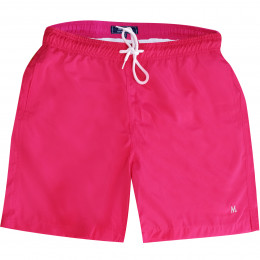 Shorts Água Mash Casual Liso Rosa Magenta