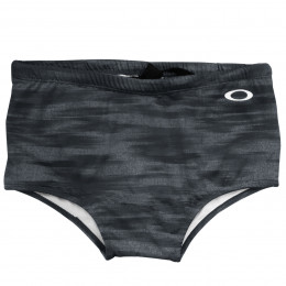 Sunga Oakley Basic Swim Print Trunk Grigio Scuro