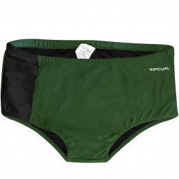 Sunga Rip Curl Slip Side Panel Dark Olive