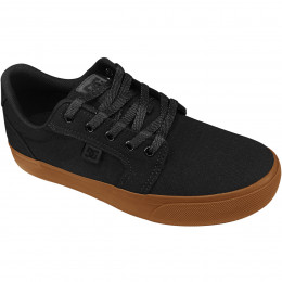 Tênis Dc Shoes Anvil TX LA Black Gum