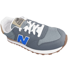 Tênis New Balance 500 v2 Cinza Grafite Blue