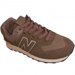 Tênis New Balance USA 574 v2 Marrom