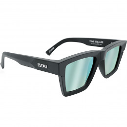 Óculos Evoke Time Square A06S Retrô Matte Black/Lente Blue Flash