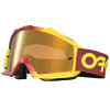 Óculos Goggle Oakley Proven MX Gold/Lente Fire Iridium - 1