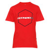 Camiseta Oakley Crossing Hex Tee Vermelho - 1