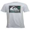 Camiseta Quiksilver Camo Architexture Branca - 1