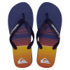 Chinelo Quiksilver Molokai Slab Logo Laranja - 1